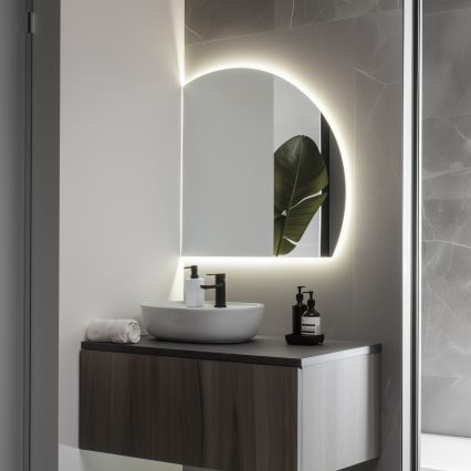 Brilagi - LED Kúpeľňové zrkadlo QUARTIERE LED/25W/230V 70x75 cm IP44 CRI 90 stmievateľné + CCT