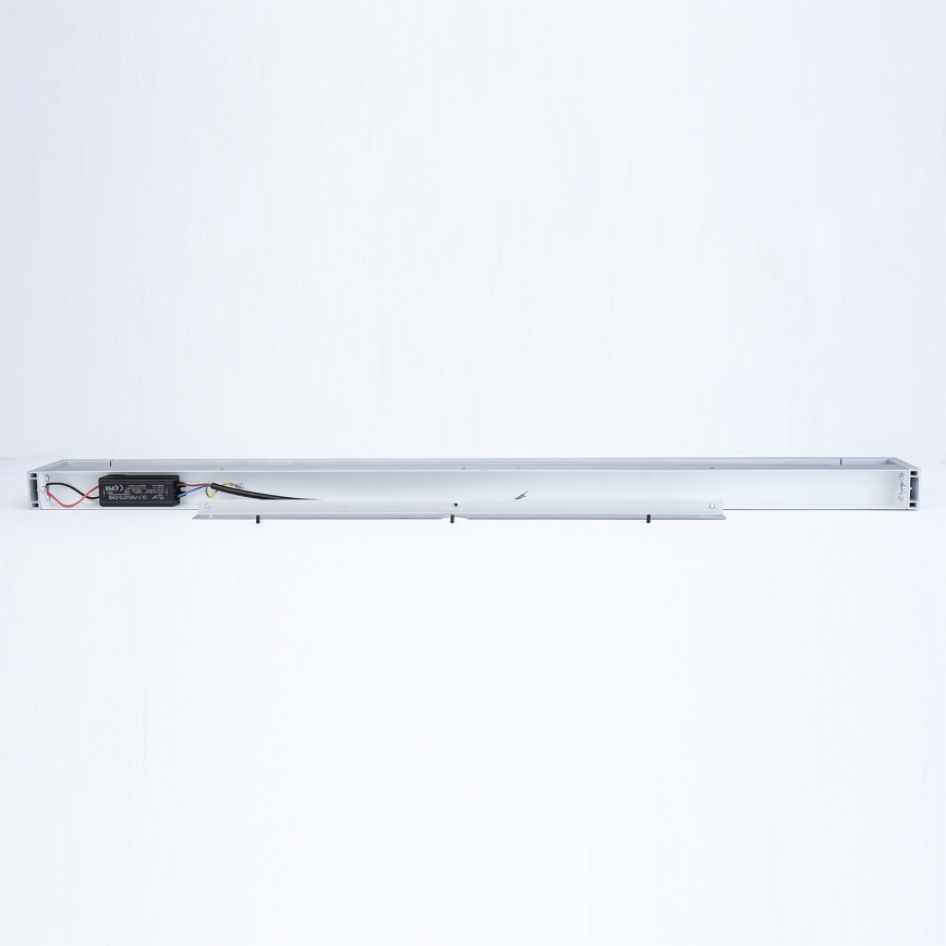 Brilagi - LED osvetlenie kúpeľňového zrkadla AQUA LINE LED/24W/230V 90 cm IP44 matný chróm CRI 90