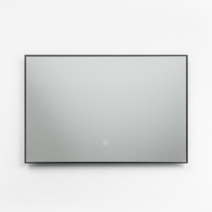 Brilagi - LED Kúpeľňové zrkadlo SUELLO LED/20W/230V 40x60 cm čierne IP44 CRI 90 stmievateľné + CCT