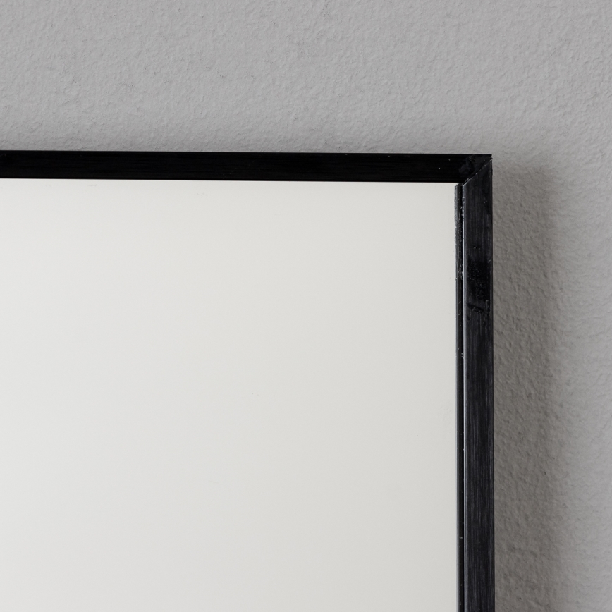 Brilagi - LED kúpeľňové zrkadlo SUELLO LED/28W/230V 60x80 cm čierne IP44 CRI 90 stmievateľné + CCT