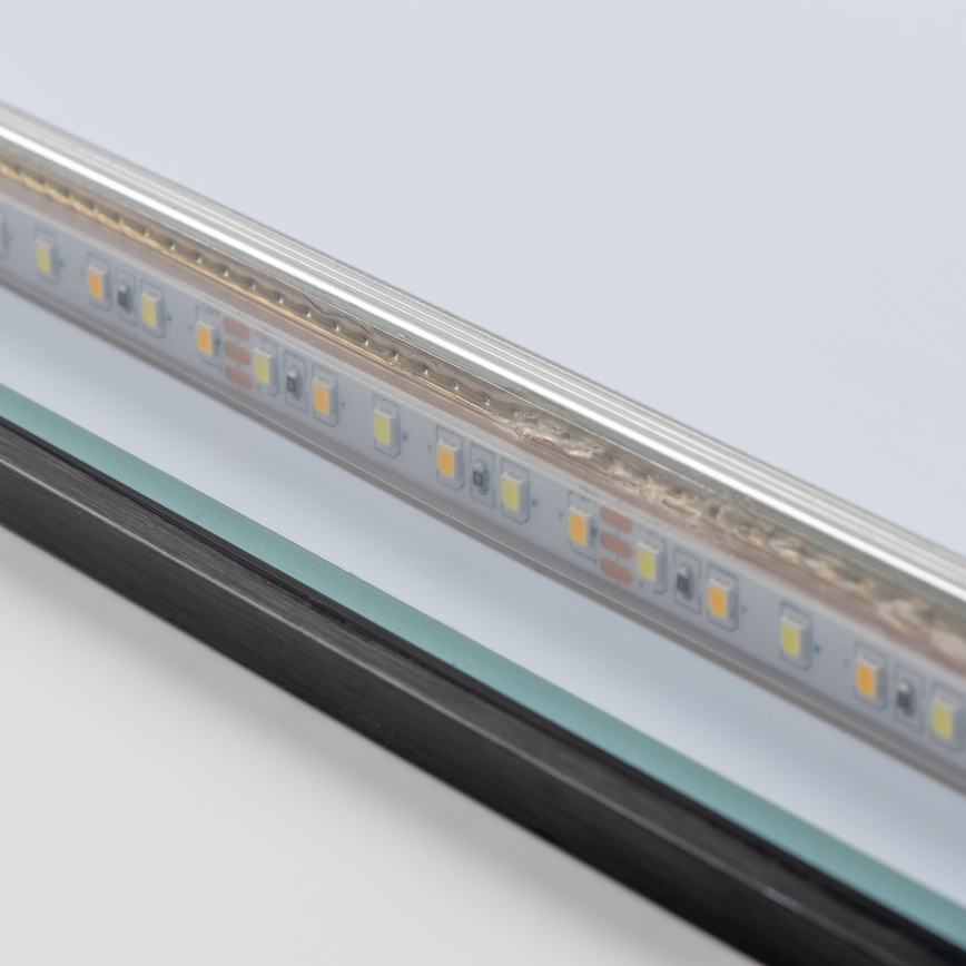 Brilagi - LED kúpeľňové zrkadlo SUELLO LED/30W/230V 60x90 cm čierne IP44 CRI 90 stmievateľné + CCT