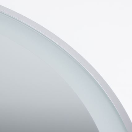 Brilagi - LED kúpeľňové zrkadlo TORINO LED/19W/230V pr. 60 cm strieborné IP44 CRI 90 stmievateľné + CCT