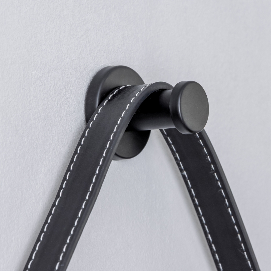 Brilagi - LED kúpeľňové zrkadlo VERESE LED/19W/230V pr. 60 cm čierna IP44 CRI 90 stmievateľné + CCT