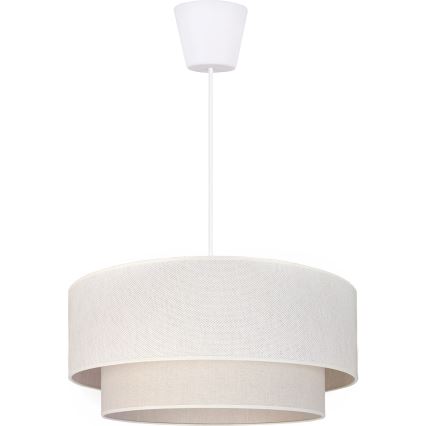 Brilagi - LED luster BOHO ECO na lane 1xE27/10W/230V pr. 40 cm krémový