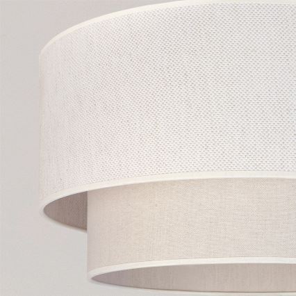 Brilagi - LED luster BOHO ECO na lane 1xE27/10W/230V pr. 40 cm krémový