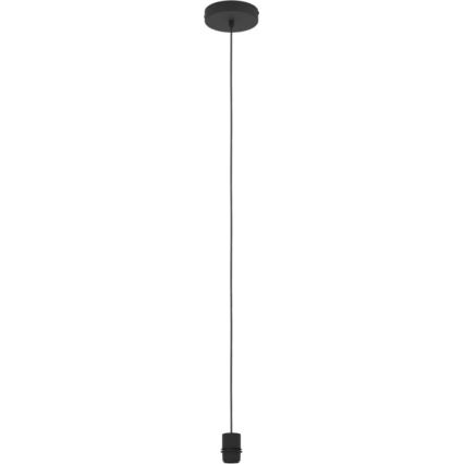 Brilagi - LED luster CERIA na lanku 1xE27/40W/230V pr. 40 cm čierna/bežová/biela