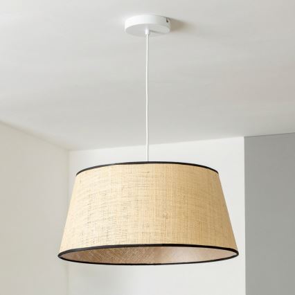 Brilagi - LED luster na lane CERIA 1xE27/40W/230V pr. 50 cm béžový