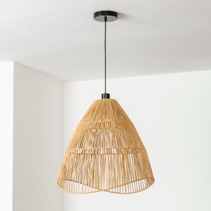 Brilagi - LED luster na lane CERIA BOHO 1xE27/40W/230V pr. 70 cm hnedý