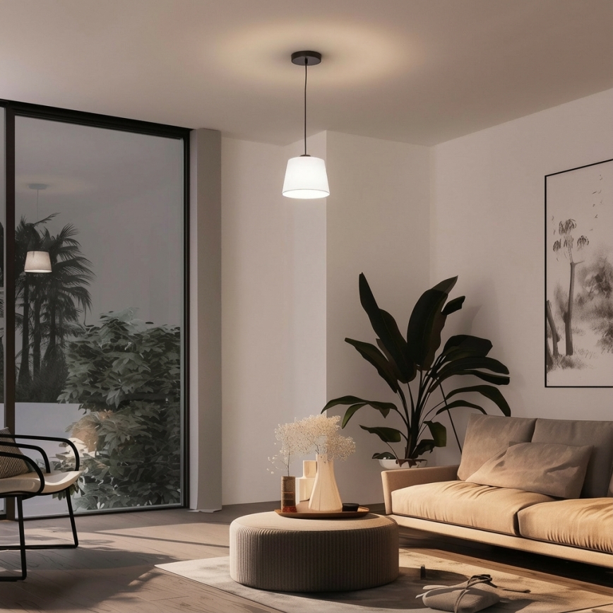 Brilagi - LED luster na lankách CERIA 1xE27/40W/230V pr. 20,5 cm biela