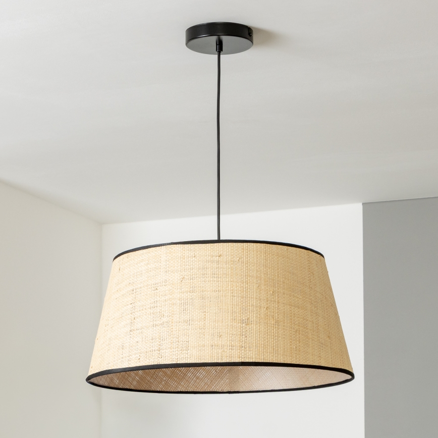 Brilagi - LED luster na lankách CERIA 1×E27/40W/230V Ø 50 cm béžový