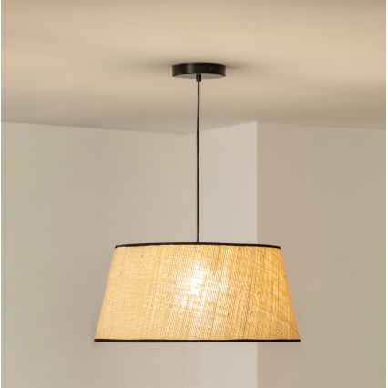 Brilagi - LED luster na lankách CERIA 1×E27/40W/230V Ø 50 cm béžový