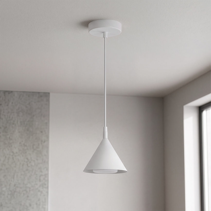 BRILAGI - LED Luster na lankách CONE SINGLE 1xGX53/15W/230V biela