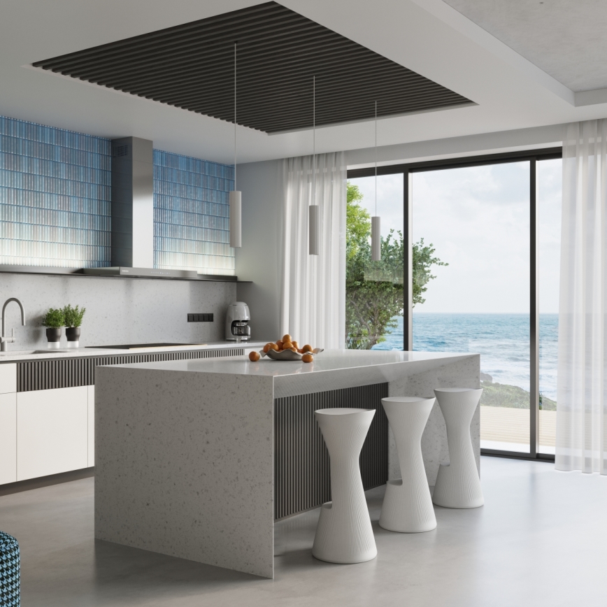 Brilagi - LED luster na lankách CRESTO 1xGU10/10W/230V biela