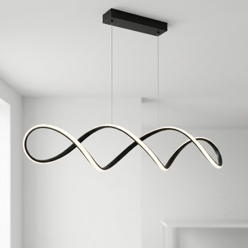 Brilagi - LED luster na lankách DNA LED/41W/230V 4100K čierny