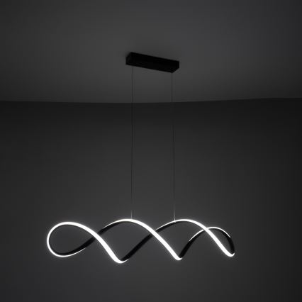Brilagi - LED luster na lankách DNA LED/41W/230V 4100K čierny