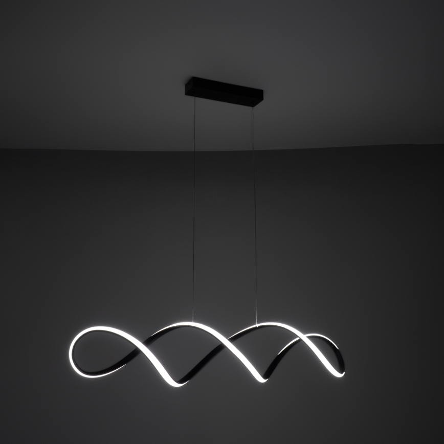 Brilagi - LED luster na lankách DNA LED/41W/230V 4100K čierny