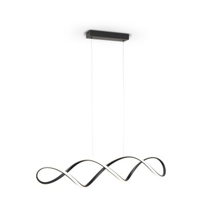 Brilagi - LED luster na lankách DNA LED/41W/230V 4100K čierny