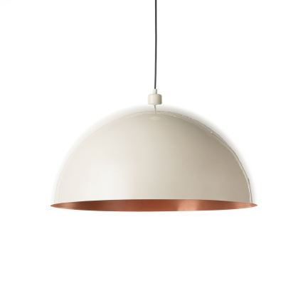 BRILAGI - LED luster na lankách METALO 1xE27/40W/230V pr. 60 cm béžová/medená