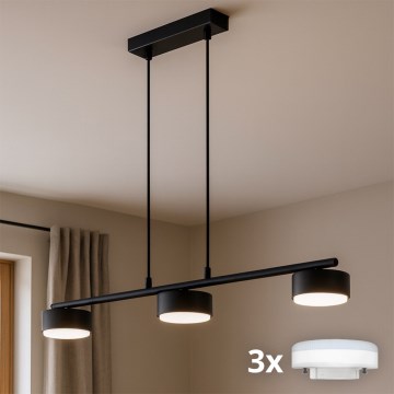 Brilagi - LED luster na lankách MONO 3xGX53/30W/230V čierna