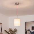 Brilagi - LED luster na lankách NUBILA 1xE27/60W/230V pr. 14 cm červená/krémová