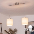 Brilagi - LED luster na lankách NUBILA 2xE27/60W/230V krémová