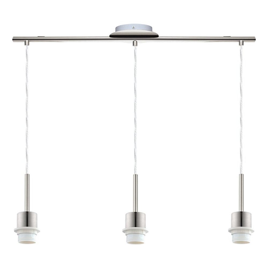 Brilagi - LED luster na lankách NUBILA 3xE27/60W/230V hnedý
