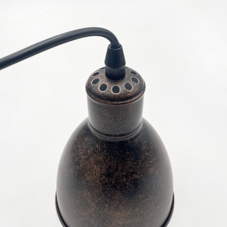 Brilagi - LED luster na lankách RIDDY 3xE27/60W/230V medená/patina