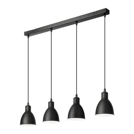 Brilagi - LED luster na lankách RIDDY 4xE27/60W/230V čierna
