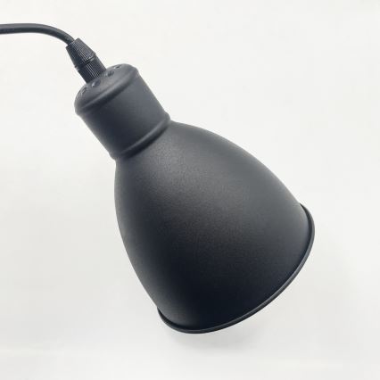 Brilagi - LED luster na lankách RIDDY 4xE27/60W/230V čierna