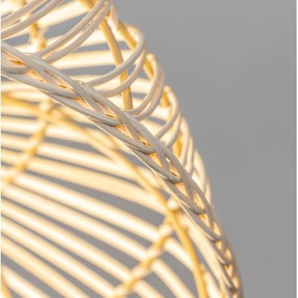 Brilagi - LED luster na lankovom závesení CERIA BOHO 1xE27/40W/230V priemer 40 cm ratan