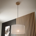 Brilagi - LED Luster na lanku ANTHONY 1xE27/60W/230V dub/biela
