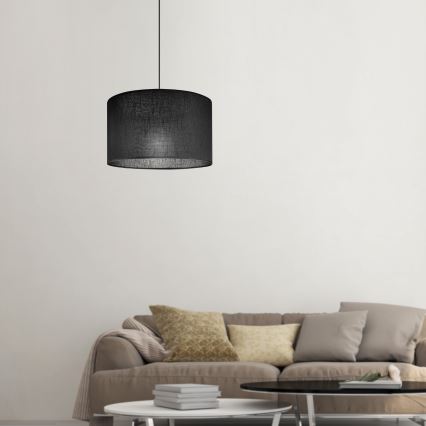 Brilagi - LED Luster na lanku ANTHONY 1xE27/60W/230V dub/čierna
