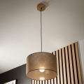 Brilagi - LED Luster na lanku ANTHONY 1xE27/60W/230V dub/hnedá