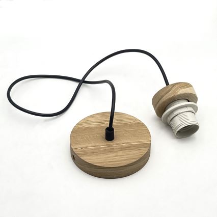 Brilagi - LED Luster na lanku ANTHONY 1xE27/60W/230V dub/hnedá