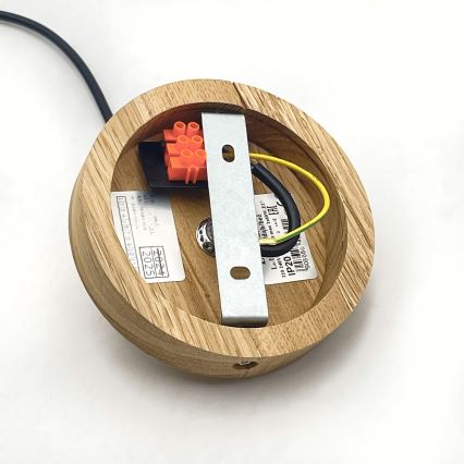 Brilagi - LED Luster na lanku ANTHONY 1xE27/60W/230V dub/hnedá