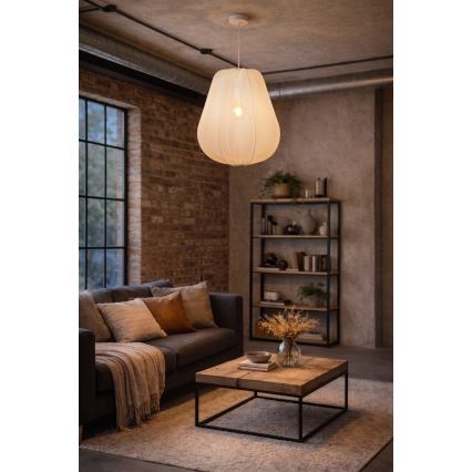 Brilagi - LED luster na lanku ARVEN 1xE27/8W/230V pr. 37 cm biela