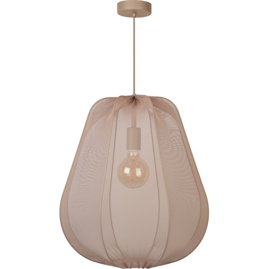 Brilagi - LED luster na lanku ARVEN 1xE27/8W/230V priemer 37 cm béžová