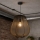 Brilagi - LED luster na lanku ARVEN 1xE27/8W/230V priemer 37 cm čierny