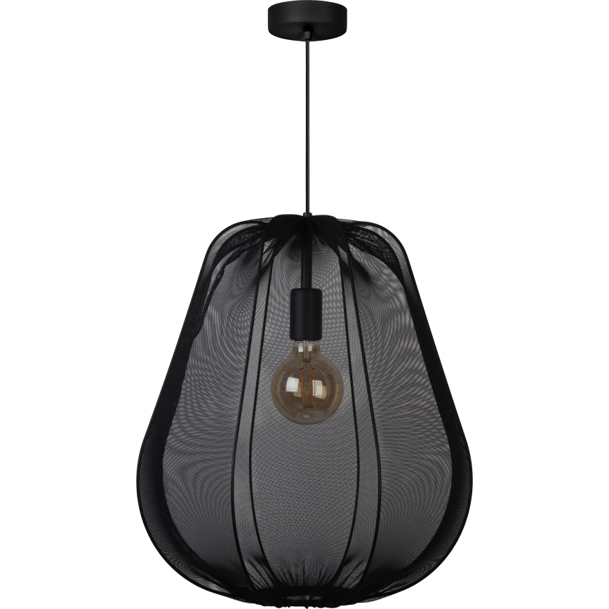 Brilagi - LED luster na lanku ARVEN 1xE27/8W/230V priemer 37 cm čierny