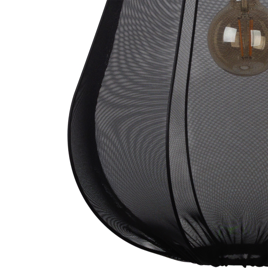 Brilagi - LED luster na lanku ARVEN 1xE27/8W/230V priemer 37 cm čierny