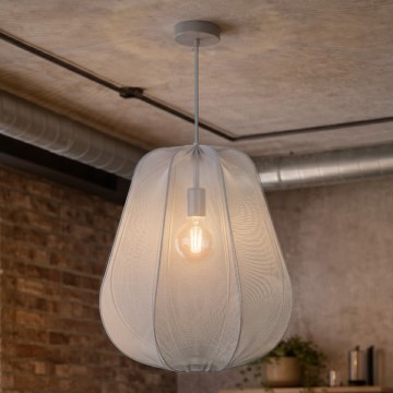 Brilagi - LED luster na lanku ARVEN 1xE27/8W/230V priemer 37 cm sivá