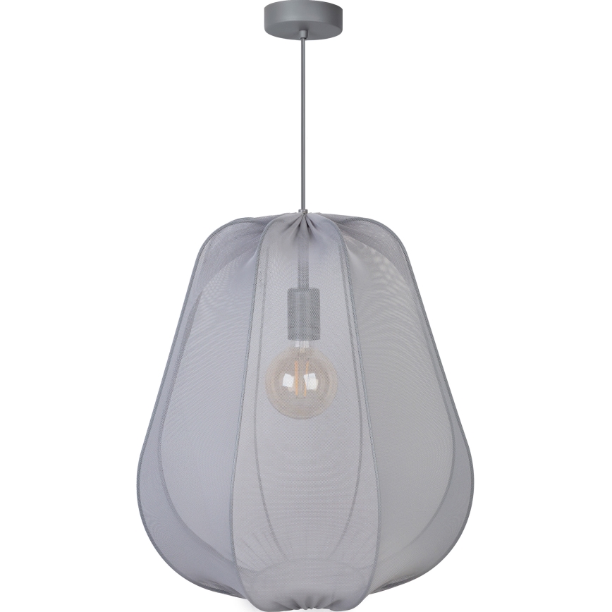 Brilagi - LED luster na lanku ARVEN 1xE27/8W/230V priemer 37 cm sivá
