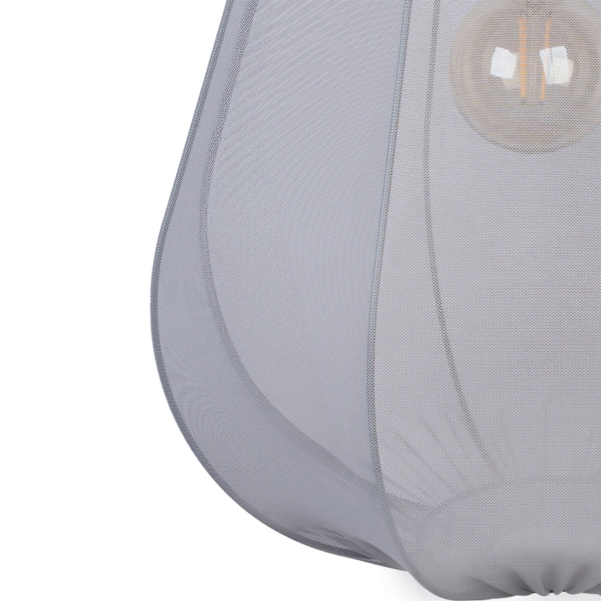 Brilagi - LED luster na lanku ARVEN 1xE27/8W/230V priemer 37 cm sivá