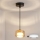Brilagi - LED Luster na lanku AURA LUX 1xGX53/30W/230V čierna/zlatá