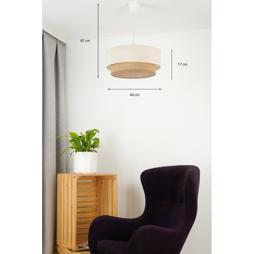 Brilagi - LED Luster na lanku BOHO STYLE 1xE27/15W/230V pr. 40 cm