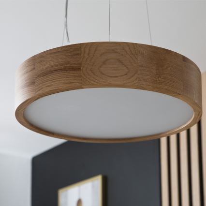 Brilagi - LED luster na lanku CARVALHO 2xE27/15W/230V dub pr. 37 cm