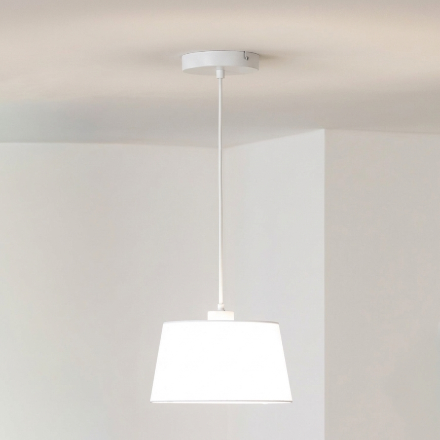 Brilagi - LED luster na lanku CERIA 1xE27/40W/230V pr. 25 cm biela