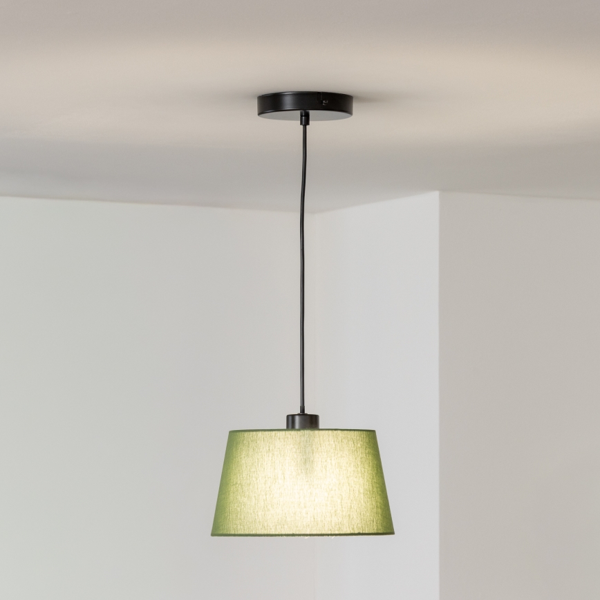 Brilagi - LED luster na lanku CERIA 1xE27/40W/230V pr. 25 cm zelený