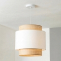 Brilagi - LED luster na lanku CERIA 1xE27/40W/230V pr. 30 cm béžová/biela