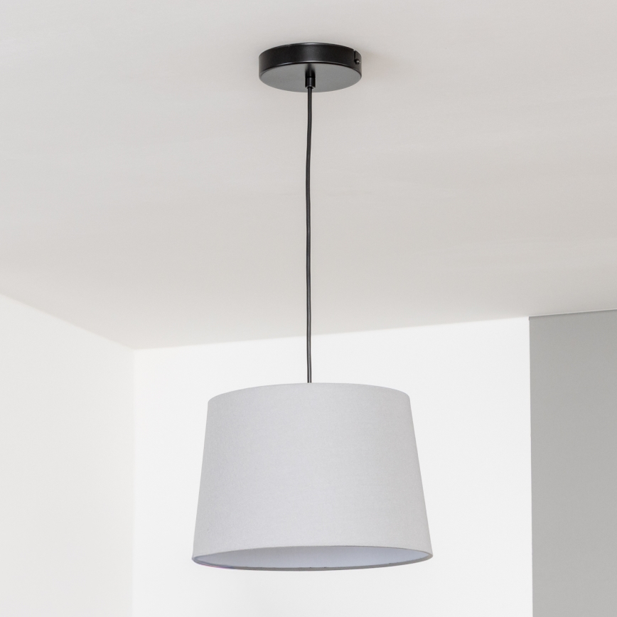 Brilagi - LED luster na lanku CERIA, 1xE27/40W/230V, pr. 30 cm, šedý